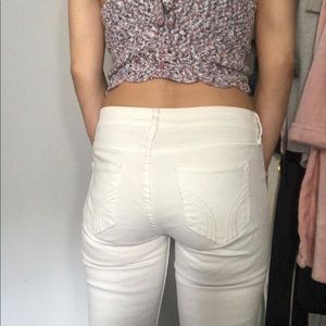 White jeans